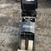 Excavator hydraulic grabble