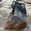 Strickland 48 inch ditching bucket will fit any 12 to 15 ton excavator 65 mm pin size