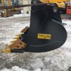 Brand New Trojan Digging Bucket, 12 to 15 ton, 36 inch wide, 65 mm pin size