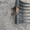 Brand New Strickland Excavator Root Rake, 42 inch wide, 45 mm pin size, fits 4 to 6 Ton heavy duty tines with teeth